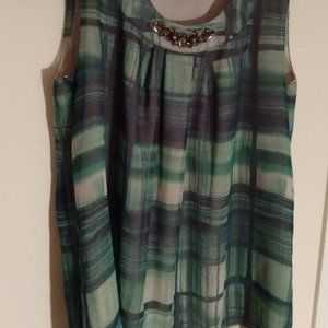 Simply Vera Vera Wang Elegant Tank Top with Jewel Detail